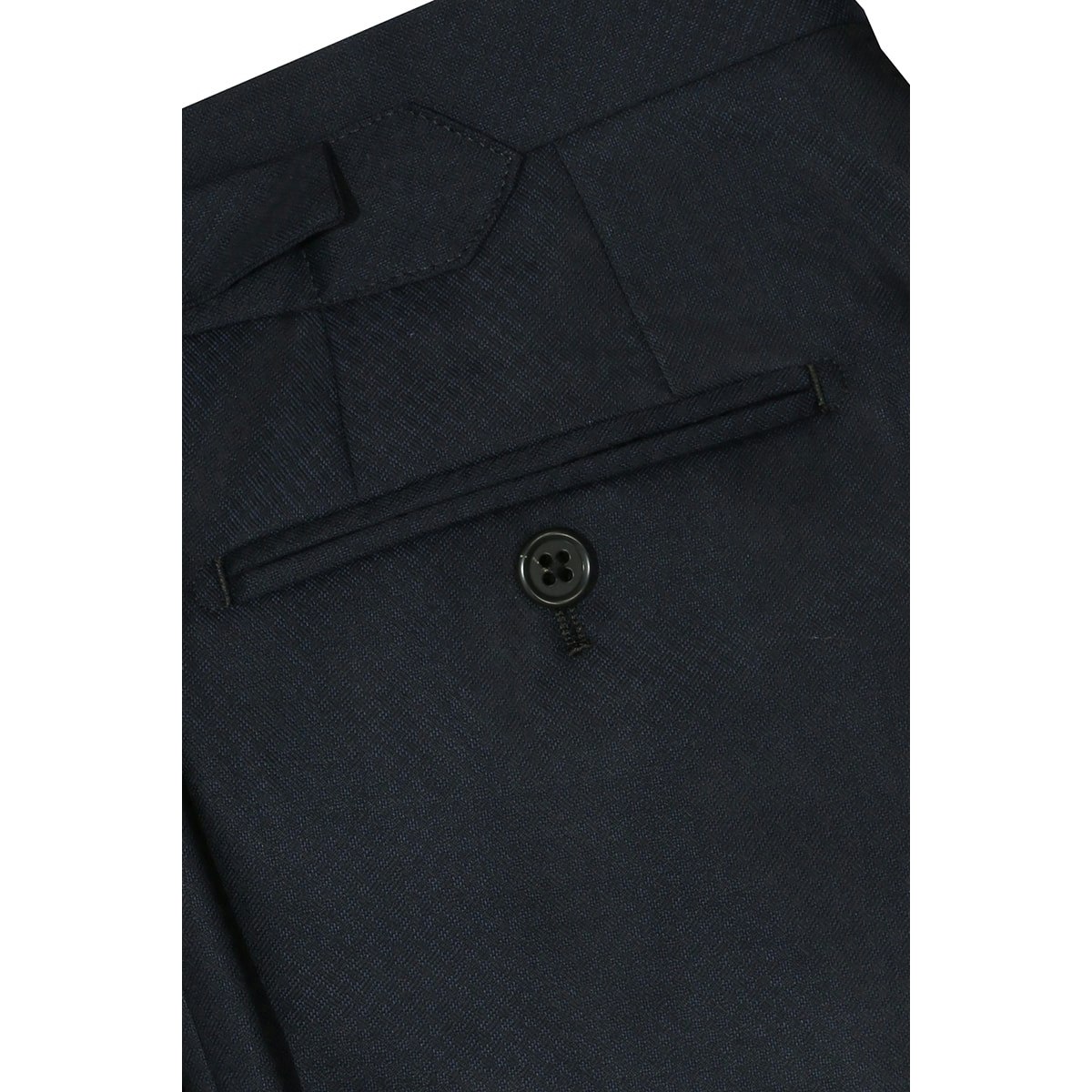 InStitchu Collection Pryce Navy Check Wool Pants