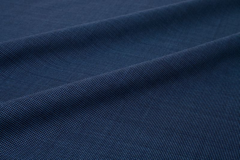 InStitchu Collection Rollino Blue Wool Pants
