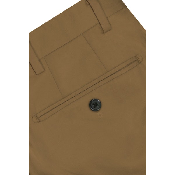InStitchu Collection The Berkeley Brown Cotton Chinos