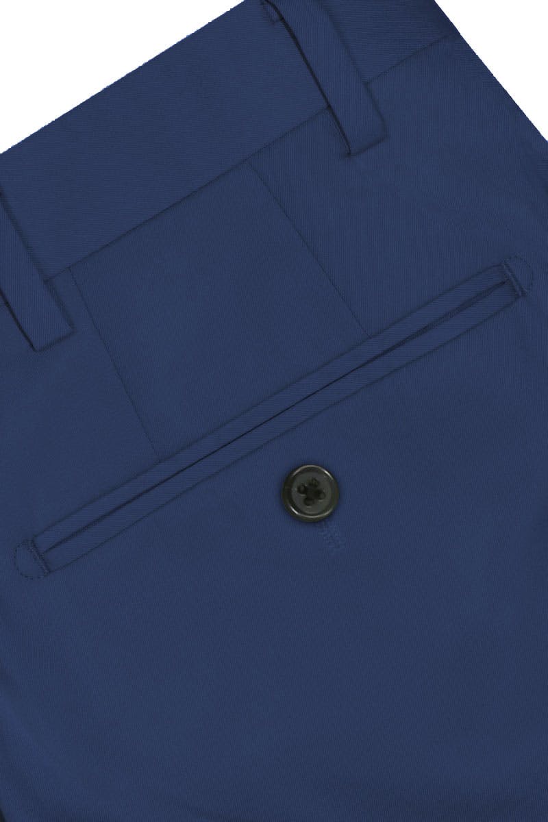InStitchu Collection The Brody Royal Blue Cotton Chinos
