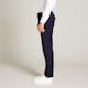 InStitchu Collection The Harrison Navy Flannel Drawstring Pants 