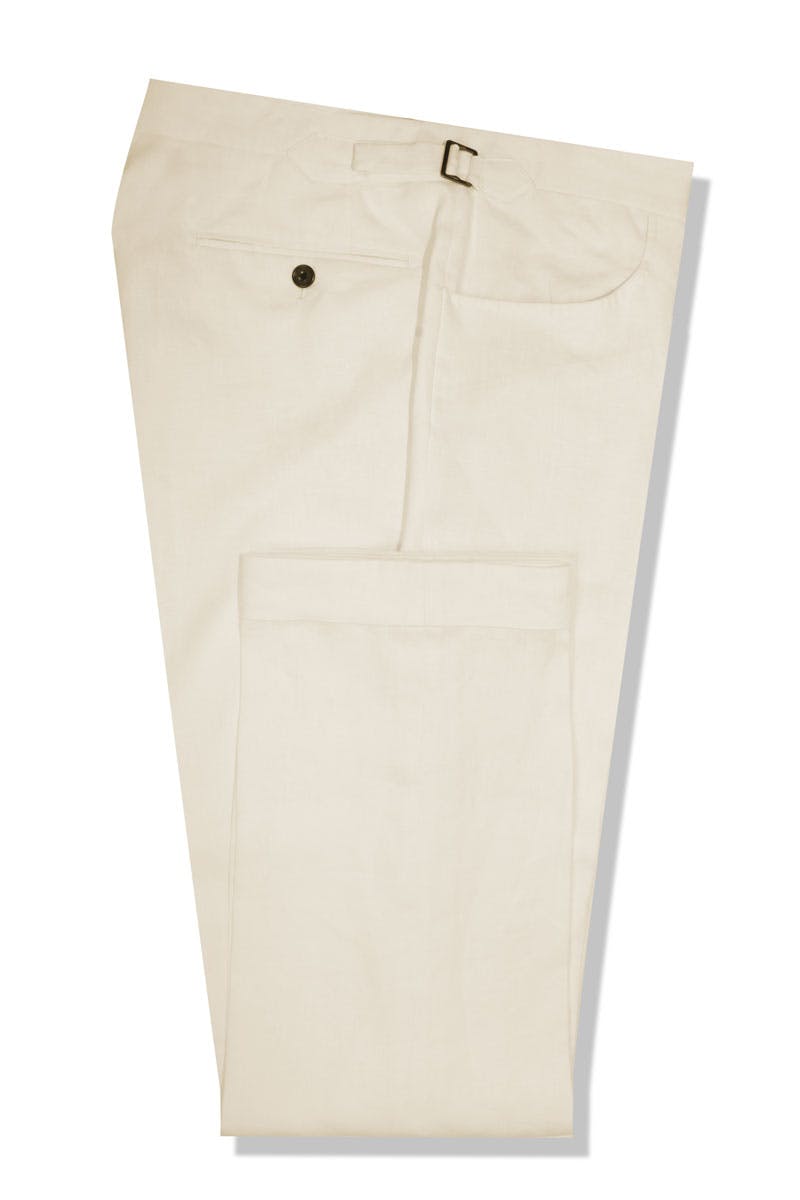 InStitchu Collection The Hume Beige Cotton Chinos