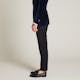 InStitchu Collection The Lapo Black Wool And Satin Tuxedo Pants 