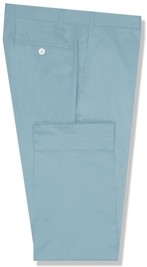 InStitchu Collection The Macarthur Light Blue Cotton Chinos