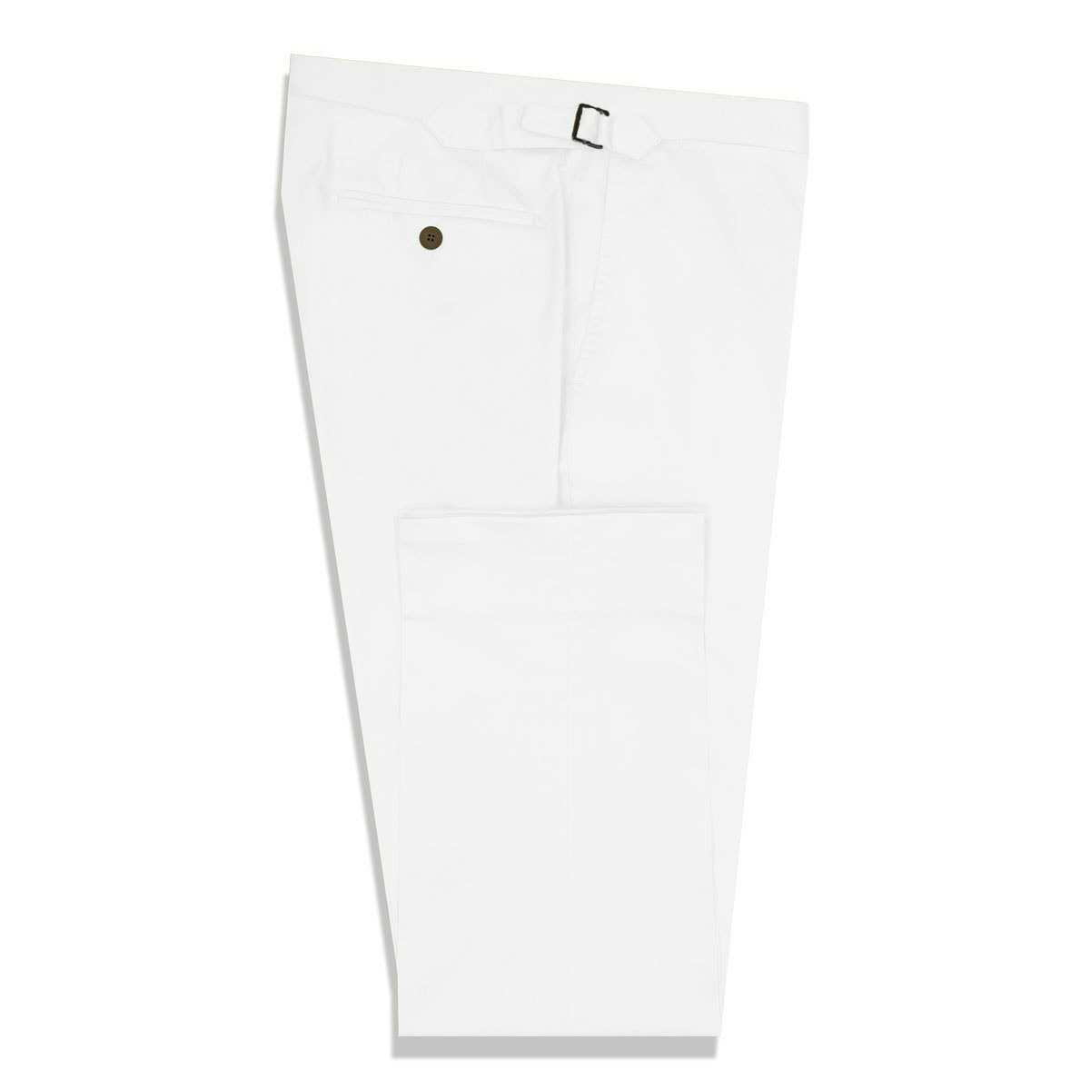 InStitchu Collection The Macleay White Cotton Stretch Chinos