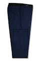 InStitchu Collection The Matteo Midnight Navy Houndstooth Wool Tuxedo Pants