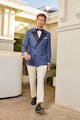 InStitchu Collection The Palmer Cream Dinner Pants