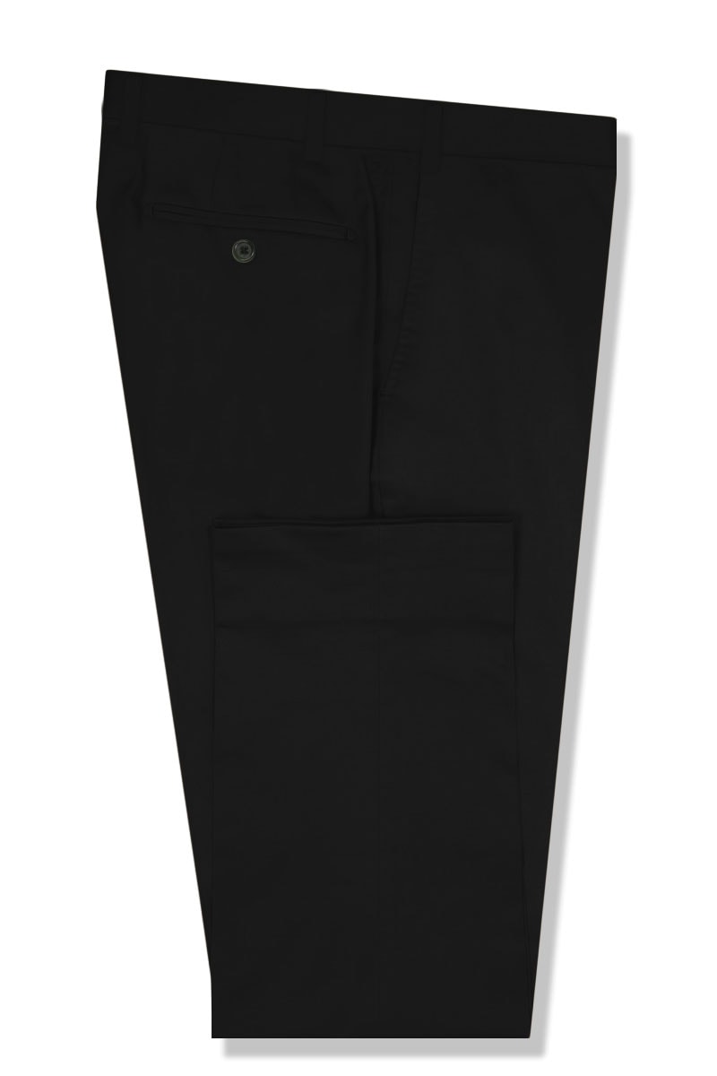 InStitchu Collection The Parkes Black Cotton Chinos