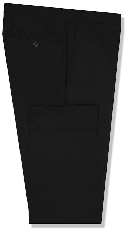 InStitchu Collection The Parkes Black Cotton Chinos