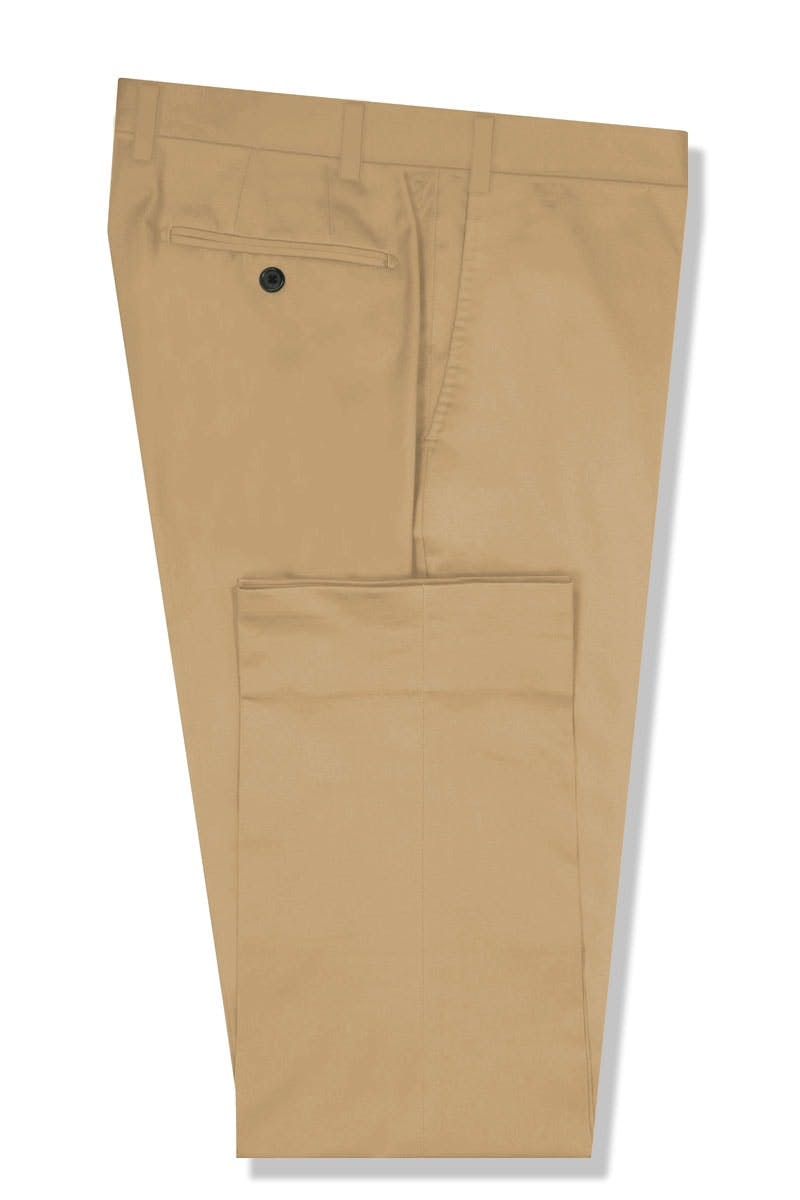 InStitchu Collection The Tan Cotton Chinos