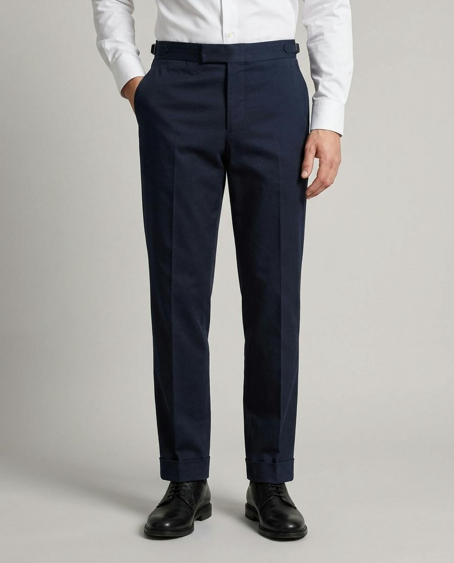 The Townsville Navy Cotton Pants