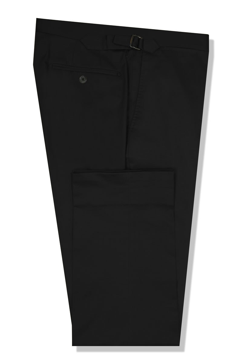 InStitchu Collection The Turners Black Cotton Chinos