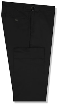 InStitchu Collection The Turners Black Cotton Chinos
