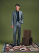 The Varallo Loro Piana Grey Glen Plaid Pants