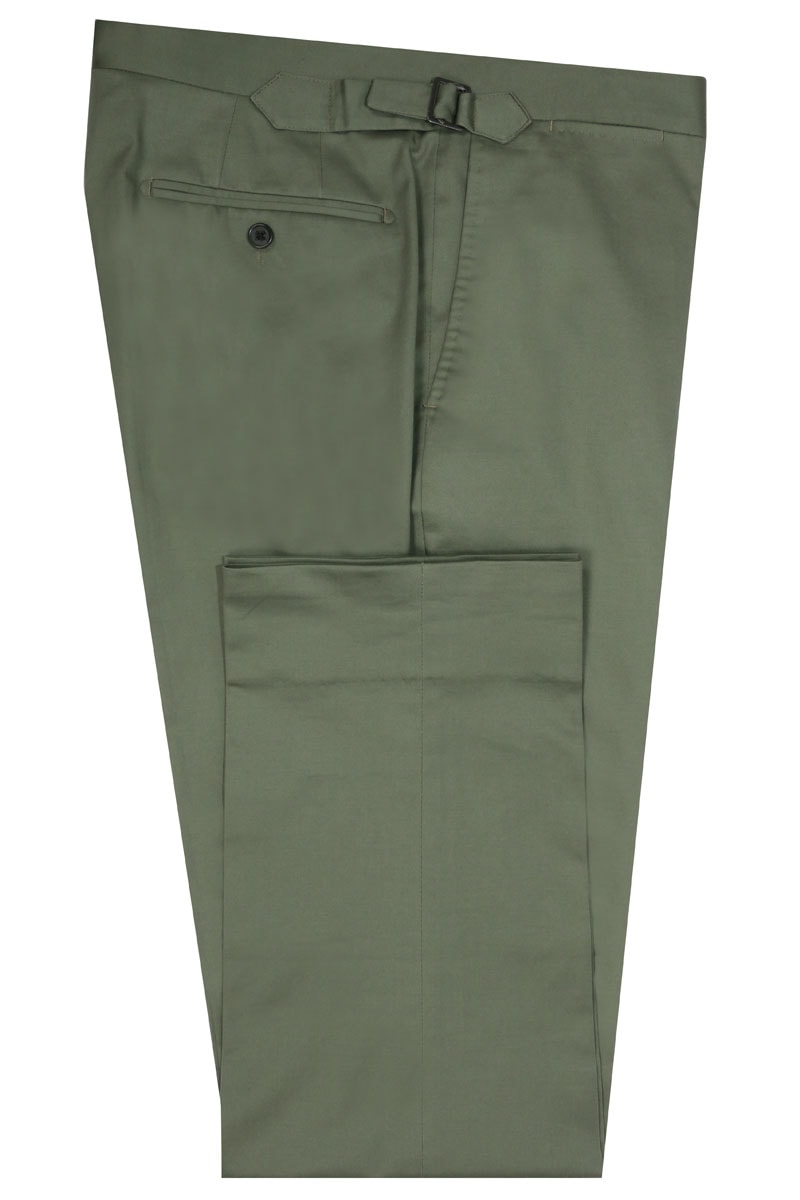 Olive green shop stretch pants