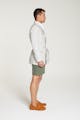 InStitchu Collection The Namib Pale Grey Linen Safari Jacket