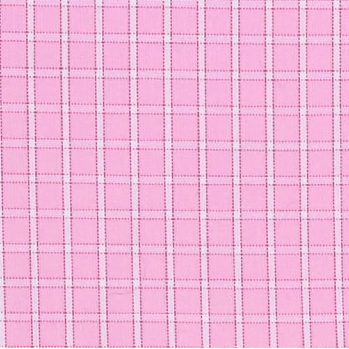 InStitchu Collection Pink Check Easy Iron Collection