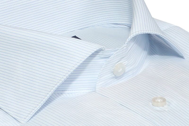 InStitchu Collection Coffs Blue Striped Shirt