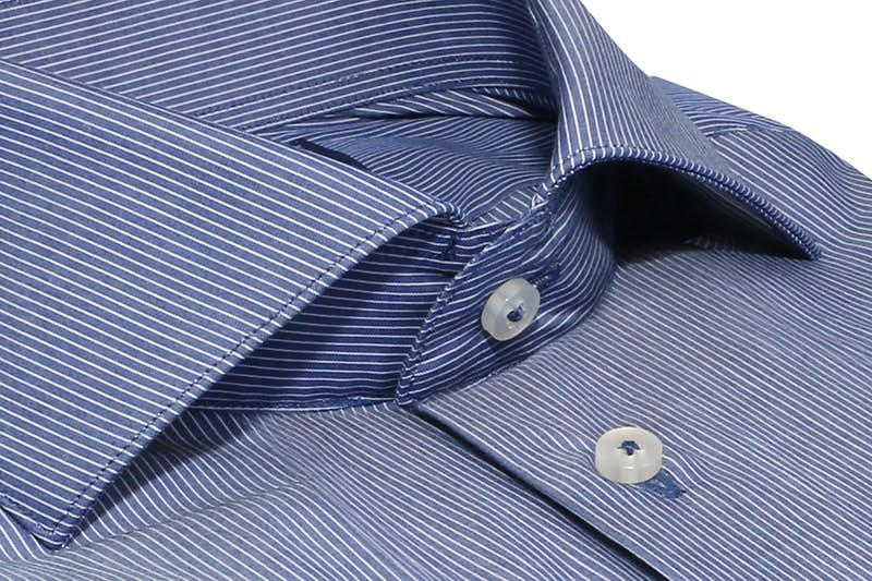 InStitchu Collection Mindarie Blue Striped Shirt