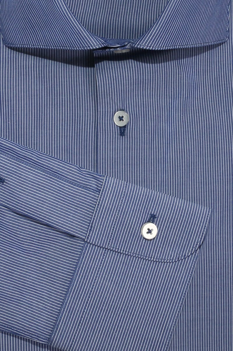 InStitchu Collection Mindarie Blue Striped Shirt
