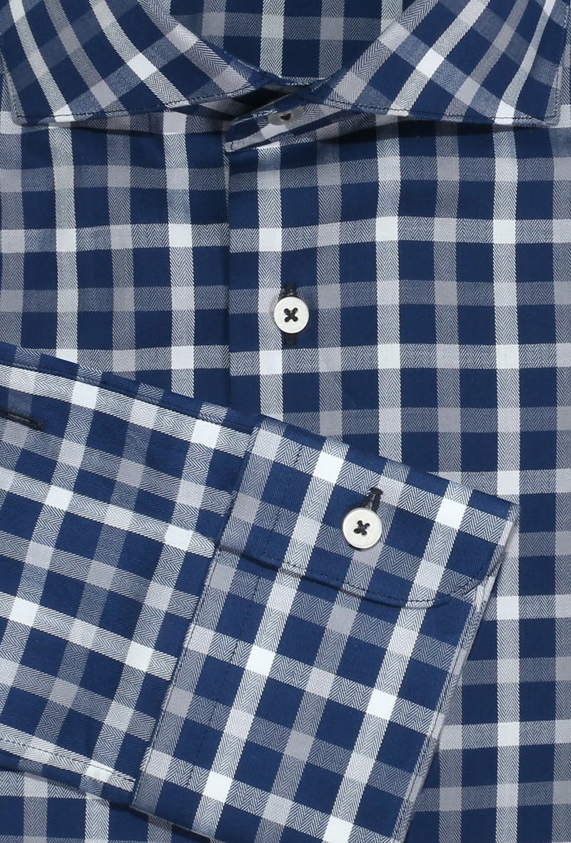 InStitchu Collection Moorooka Blue Check Shirt