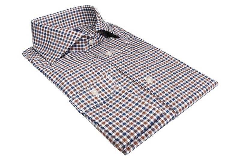 InStitchu Collection Oxley Blue Check Shirt