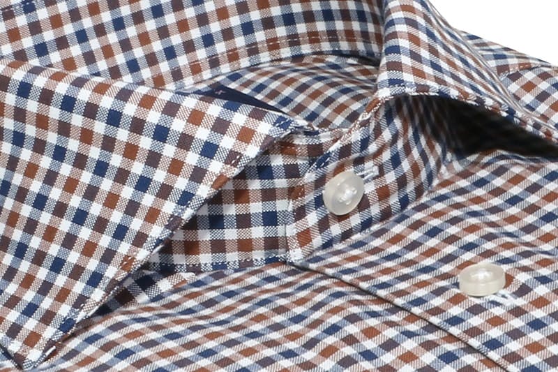 InStitchu Collection Oxley Blue Check Shirt