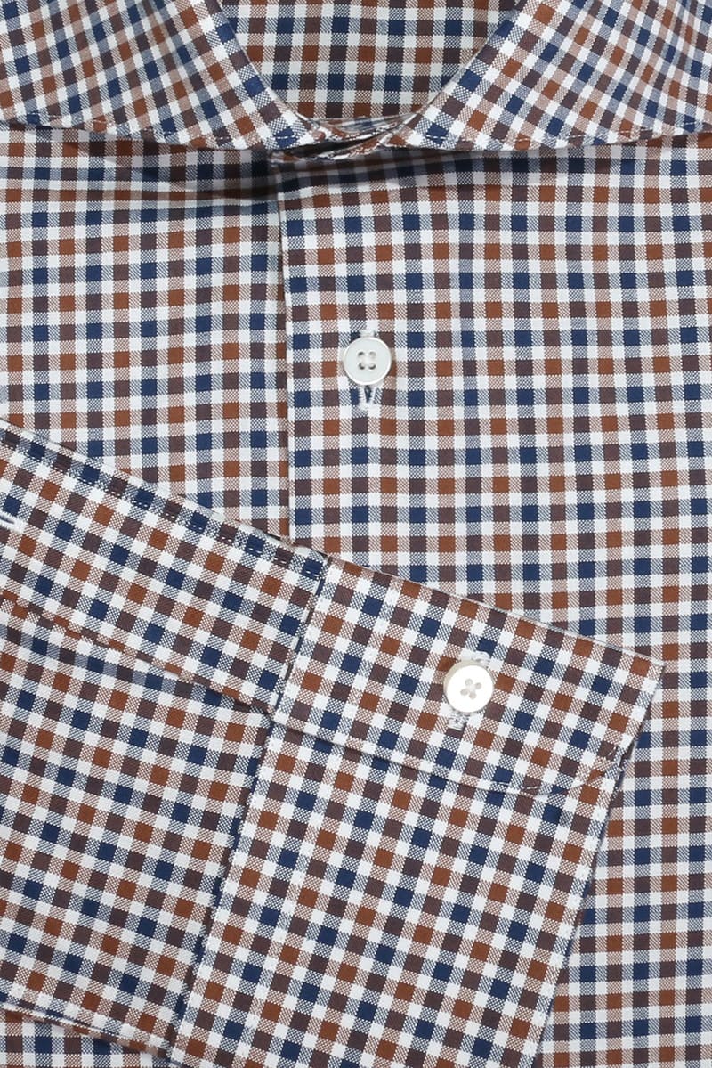 InStitchu Collection Oxley Blue Check Shirt