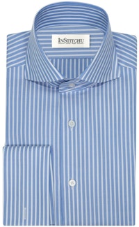 InStitchu Collection The Airlie Blue Striped Shirt