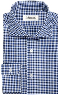 InStitchu Collection The Blueys Blue Check Shirt