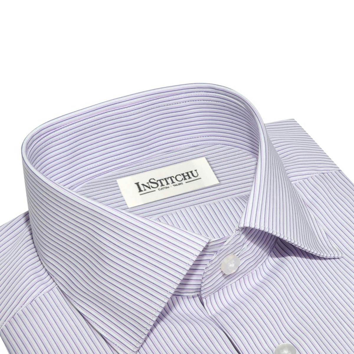 InStitchu Collection The Boston Pink Stripe Shirt