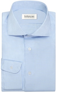 InStitchu Collection The Bowers Blue Check Shirt