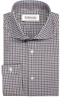 InStitchu Collection The Bream Blue Check Shirt
