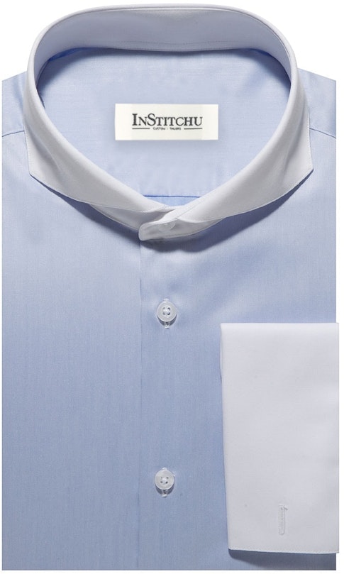 InStitchu Collection The Byron Blue Shirt