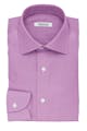 InStitchu Collection The Chesterton Purple and White Striped Cotton Shirt