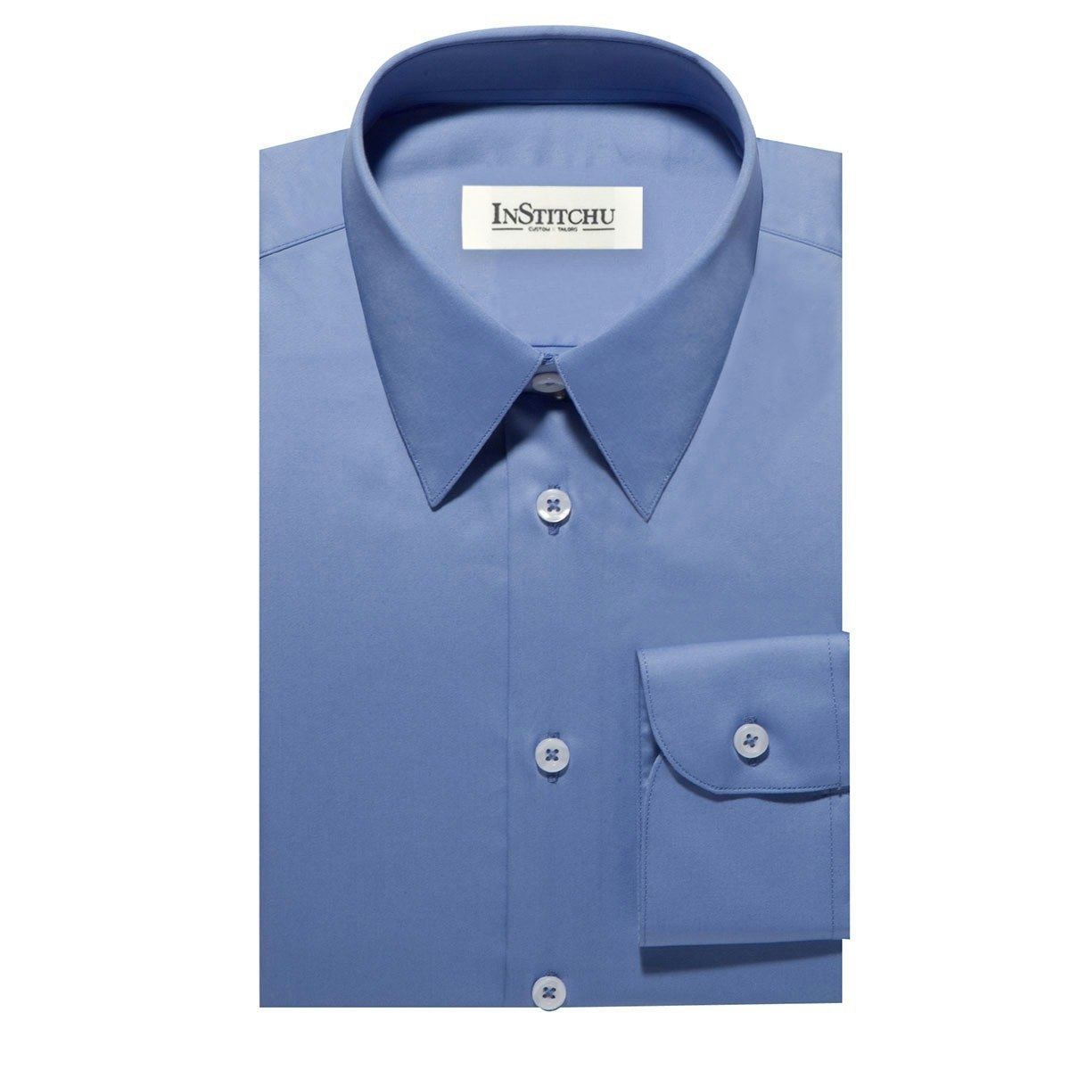 InStitchu Collection The Coin Blue Shirt