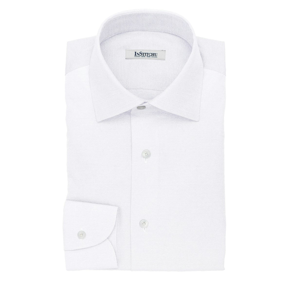 InStitchu Collection The Connelly White Cotton Shirt