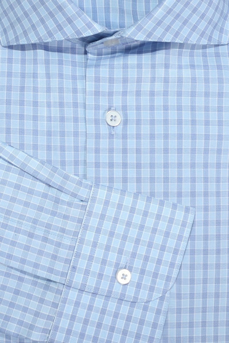 InStitchu Collection The Coolum Blue and Purple Check Shirt
