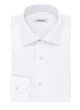 InStitchu Collection The Draper White Cotton Oxford Popover Shirt