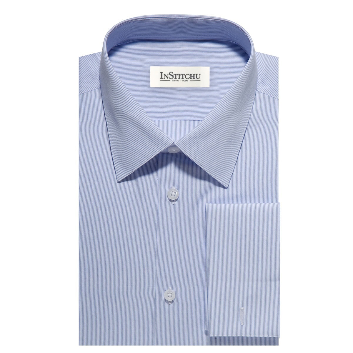 InStitchu Collection The Edisto Blue Stripe Shirt