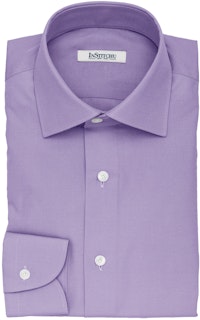 InStitchu Collection The Faulkner Purple Cotton Shirt