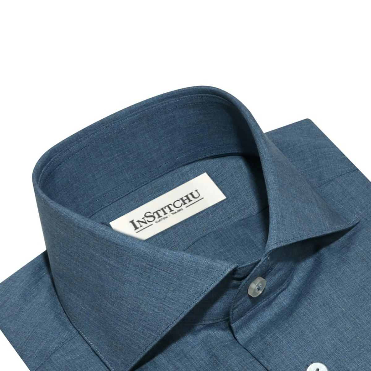 InStitchu Collection The Garie Blue Chambray Shirt