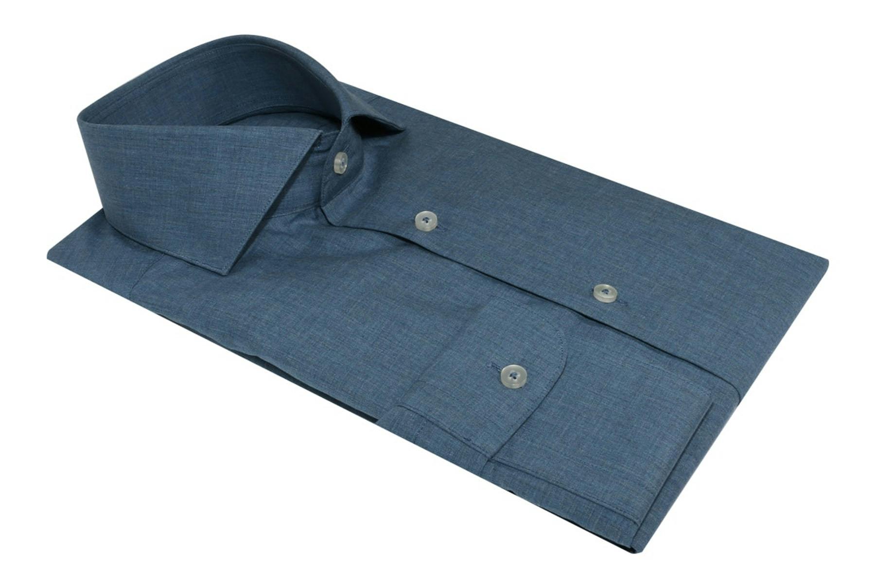 InStitchu Collection The Garie Blue Chambray Shirt