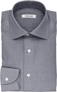 InStitchu Collection The Grasso Grey Cotton Shirt