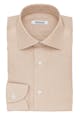 InStitchu Collection The Harrison Beige Herringbone Cotton Shirt
