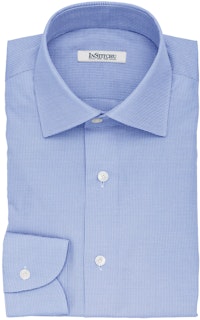 InStitchu Collection The Kipling Blue and White Striped Cotton Shirt
