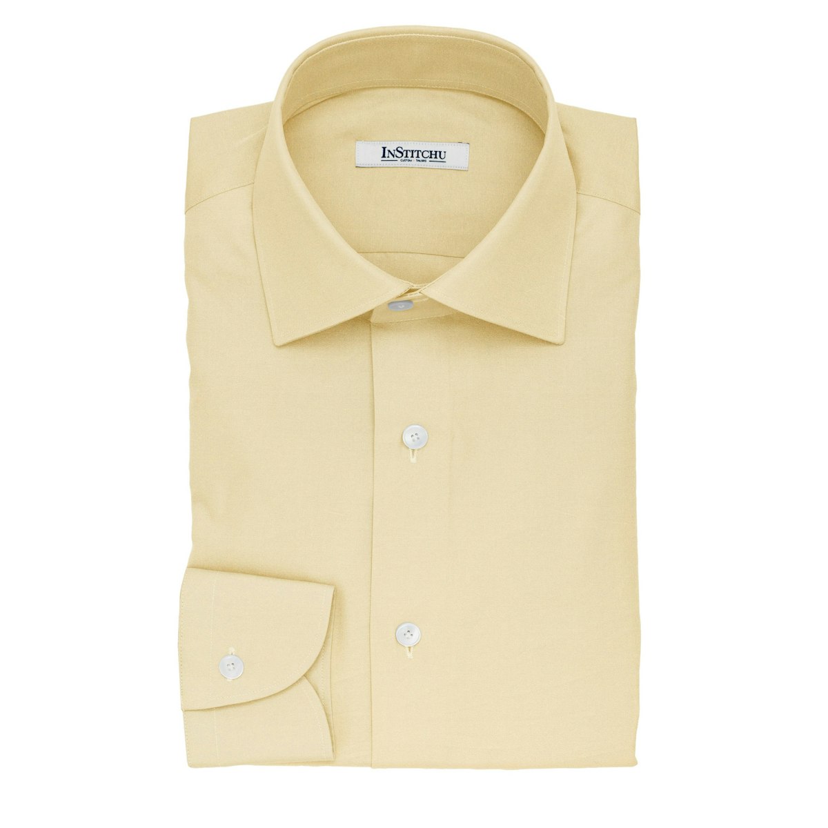 InStitchu Collection The Masefield Beige Cotton Shirt