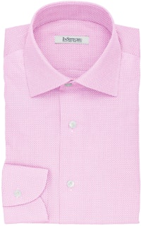 InStitchu Collection The Melville Pink Dobby Non-Iron Cotton Shirt