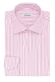 InStitchu Collection The Stoker Pink and White Striped Cotton Shirt