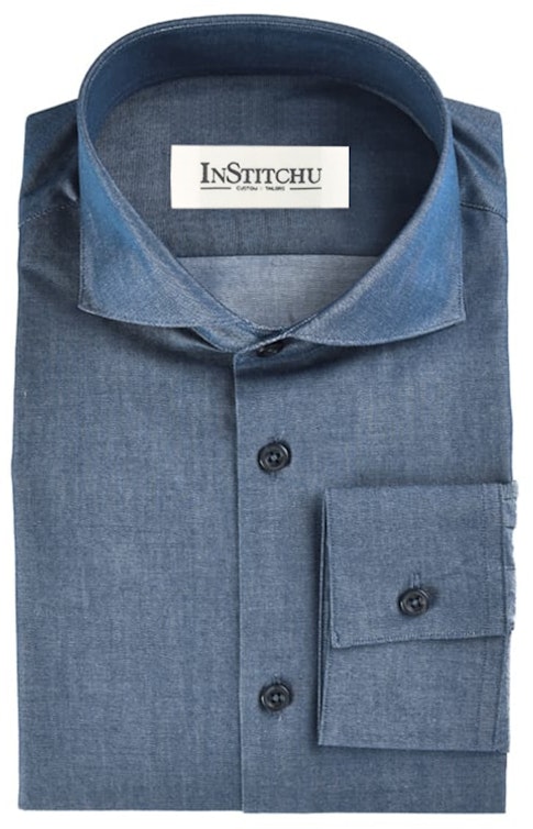 InStitchu Collection The Tarcoola Blue Chambray Shirt